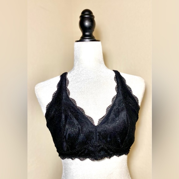 Felina Other - Black Lace Bralette Classic from Felina